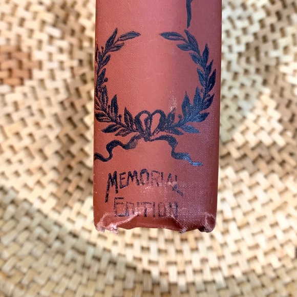 1893 Vintage Red Hardcover Tabletop Book - Picture 5 of 14